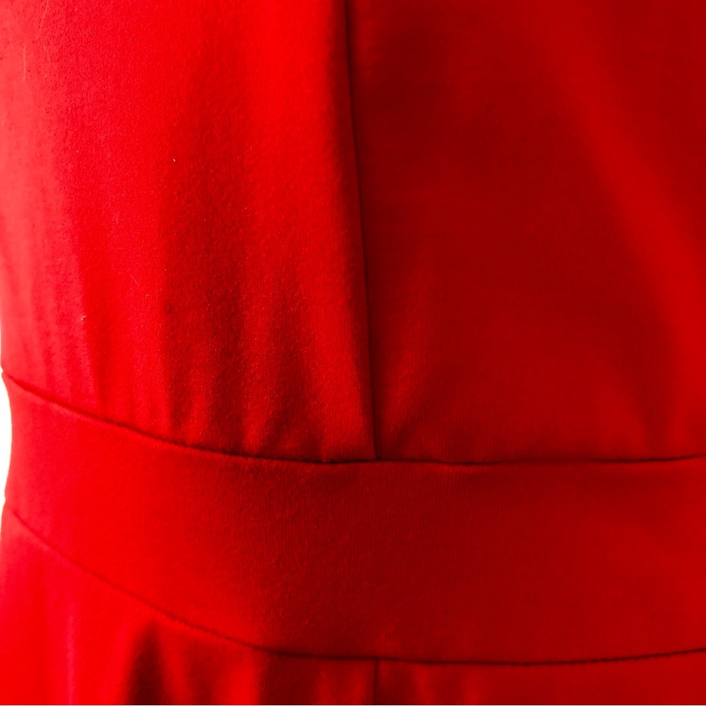 Cynthia Rowley Orange Fit & Flare Dress - Picture 7 of 16